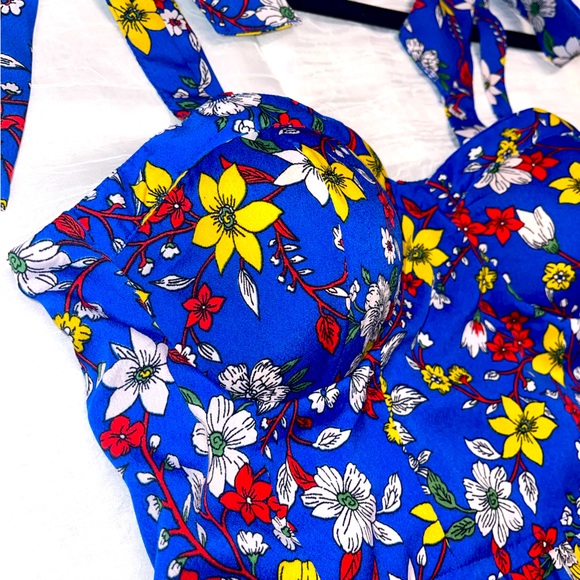 B•O•G Collective Floral Mini Dress (M) - Picture 2 of 12